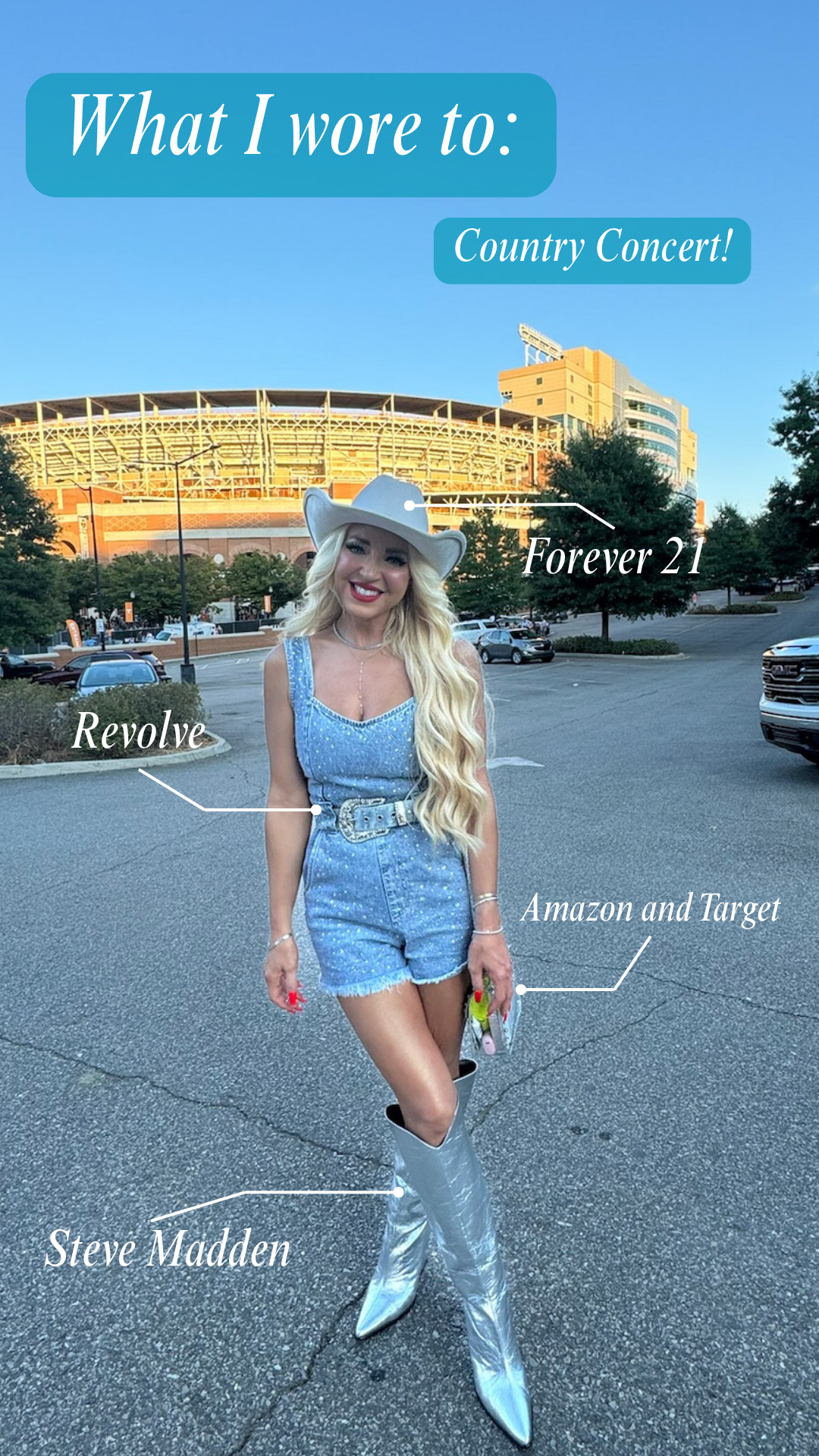 PERFECT outfit for a country concert! I loved this outfit so so much!! 

 #LTKStyleTip #LTKBeauty #LTKShoeCrush