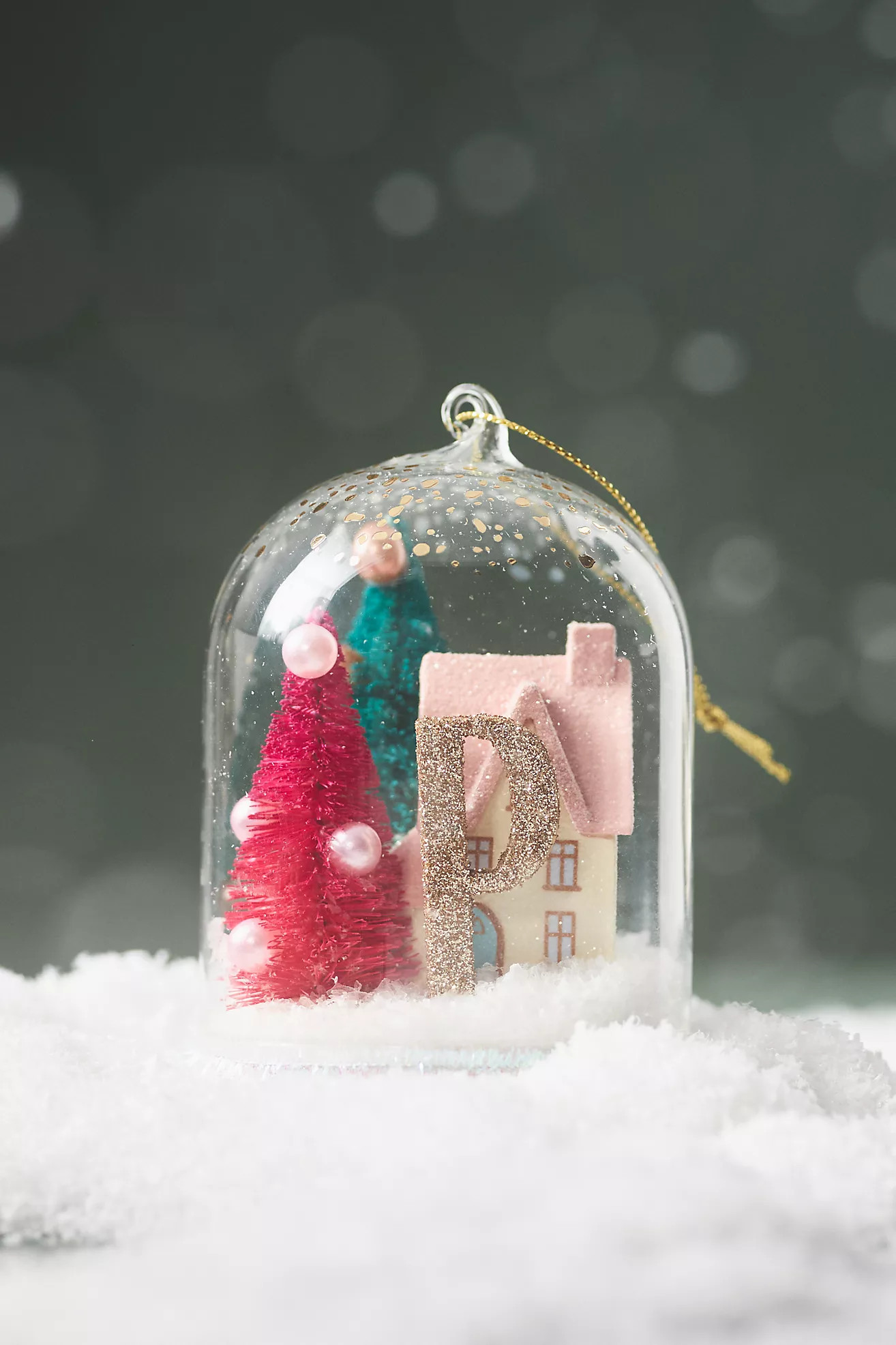 Home For The Holidays Monogram Ornament | Anthropologie (US)