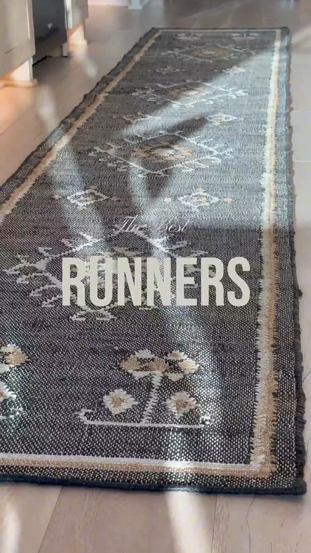 I am obsessed with these gorgeous runners! Let me know which one is your favorite 1,2,3, or 4th option. I added rug grippers to the corners to keep the rug in place. A rug mat is also perfect to keep the rug from sliding 🤎

#LTKSaleAlert #LTKHome #LTKStyleTip