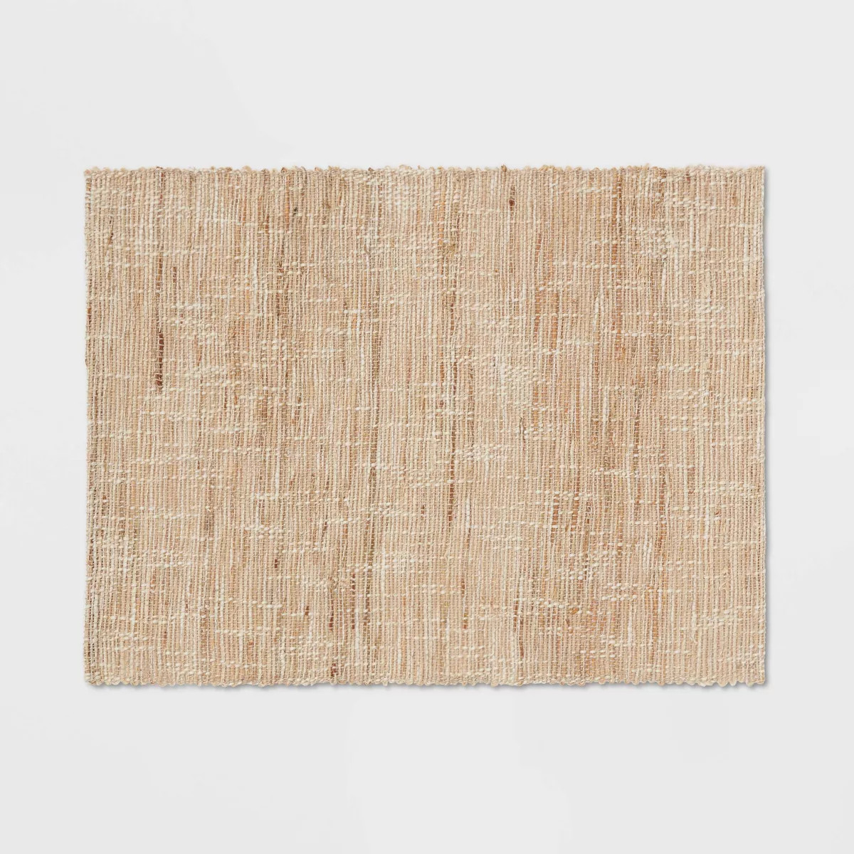 Hemp Natural Ramie Placemat - Threshold™: Rectangle Basket Weave, Spot Clean, Dining Table Acce... | Target