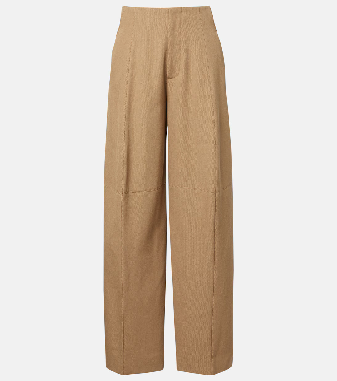 High-rise virgin wool wide-leg pants | Mytheresa (INTL)