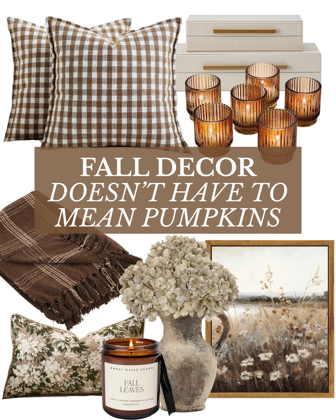 Looking to switch up your fall decor? It doesn’t have to be all pumpkins, try these earthy tones and fall florals instead!

#LTKHome #LTKSeasonal