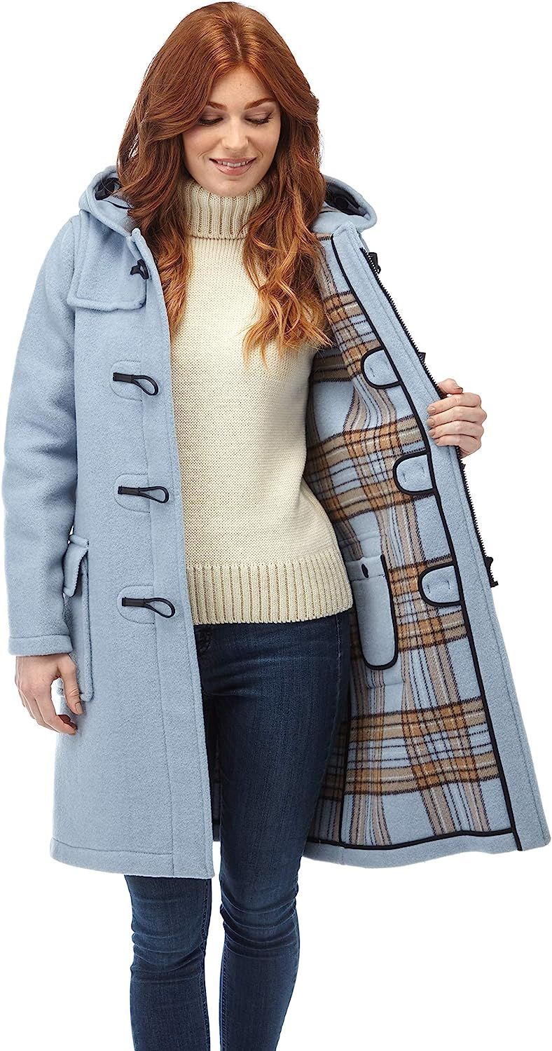 Original Montgomery Womens Duffle Coat Toggle Coat | Amazon (US)