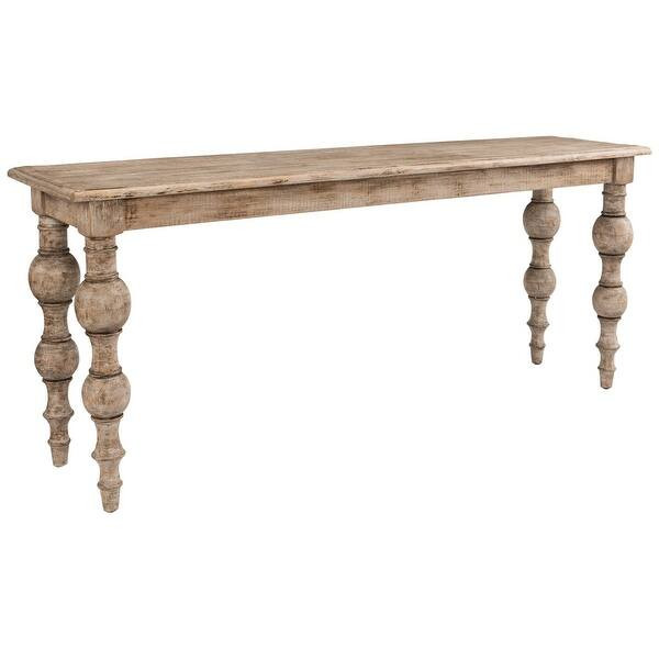 Blair Natural Beige Console Table | Bed Bath & Beyond