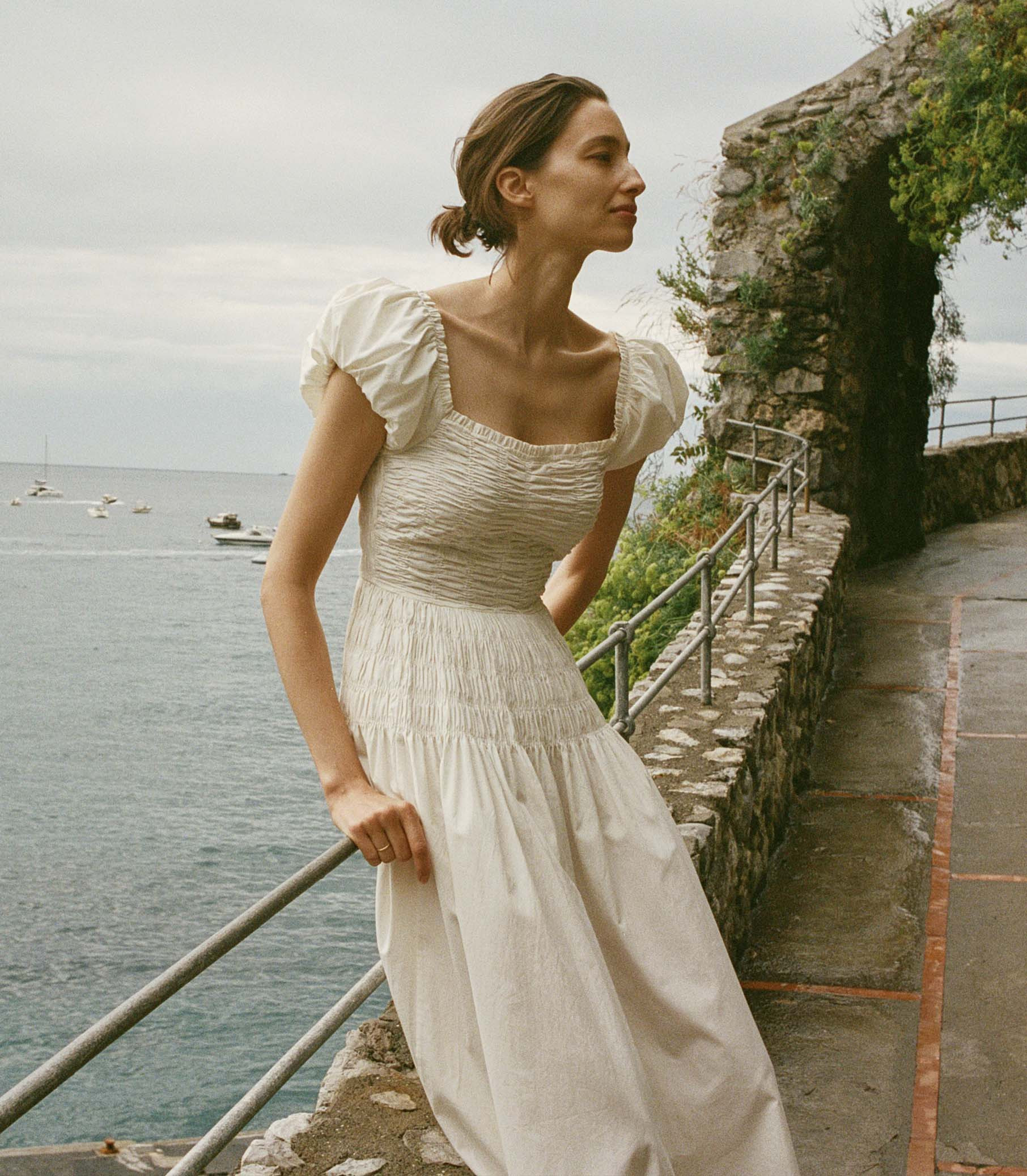 Katherina Dress - Salt | DÔEN | DOEN