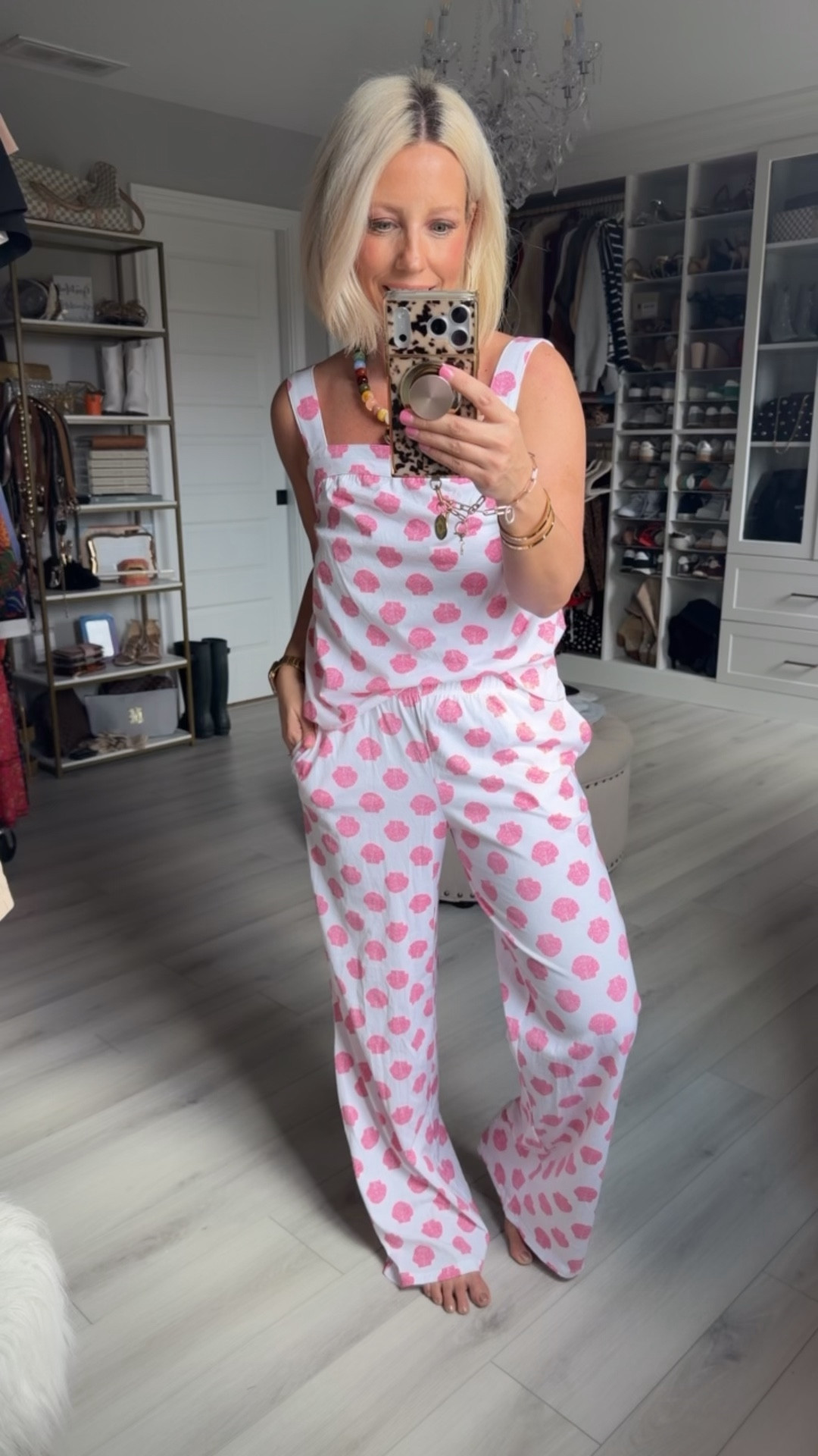 How cute!!! I love this pair of summer pjs perfect for a beach vacation too!!! Wearing size small!

#LTKootd #LTKTravel #LTKSeasonal