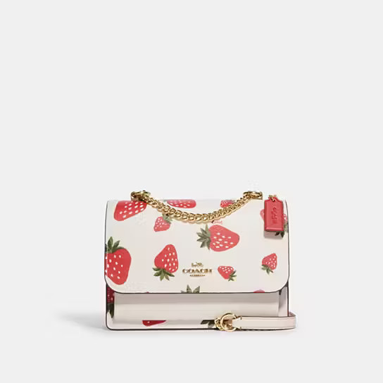 Klare Crossbody With Wild Strawberry Print | Coach Outlet US