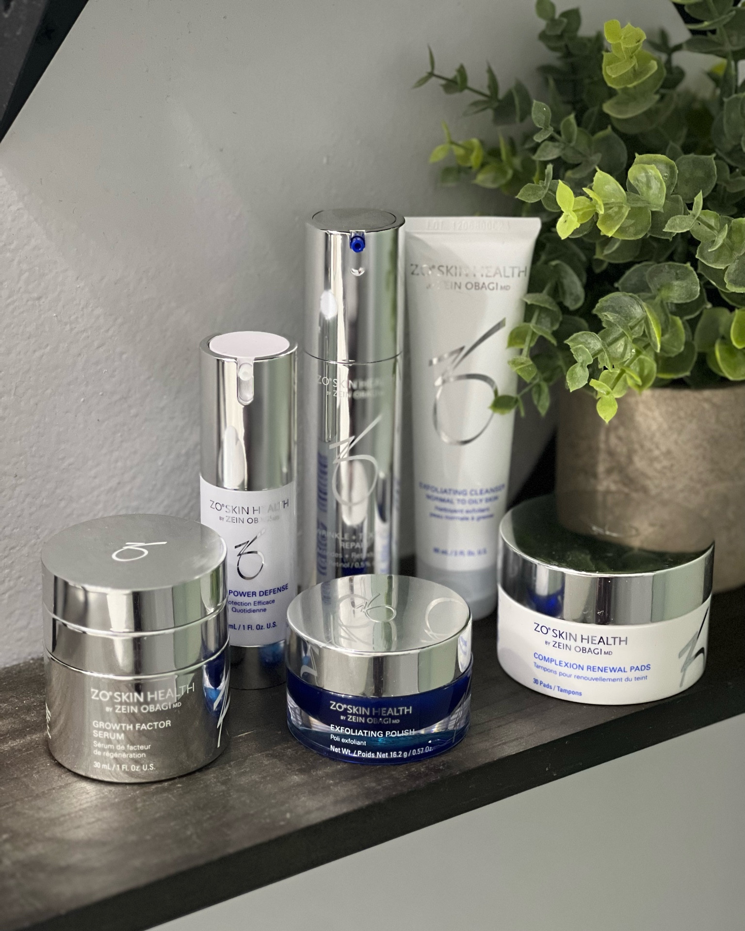 THE HOLY GRAIL of skincare. Recommended to me by someone with probably nicest skin I’ve ever seen. I have been using it and instantly noticed a dramatic change in the texture and appearance of my skin.

Each product has effective anti-aging benefits.

Cleanser
Exfoliating Polish
Complexion Renewal Pads
Growth Factor Serum
Daily Defense
& my favorite, the Wrinkle & Texture  Repair (use as Retinol)

If you know me, you know I am obsessed with quality and medical grade skincare that works. I use these products every single day. Trust me on this. 


#LTKbeauty #LTKsalealert #LTKGiftGuide