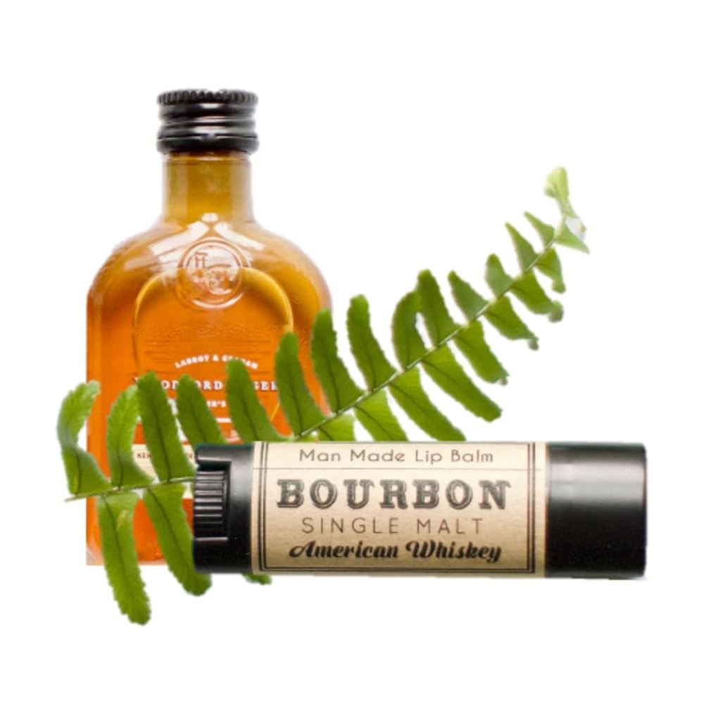 Whiskey Bourbon Flavored Lip Balm, unique funny stocking stuffers for men, white elephant gag gif... | Amazon (US)