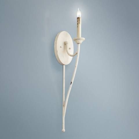 Quorum Brooks 25 3/4" High Persian White Wall Sconce | Lamps Plus