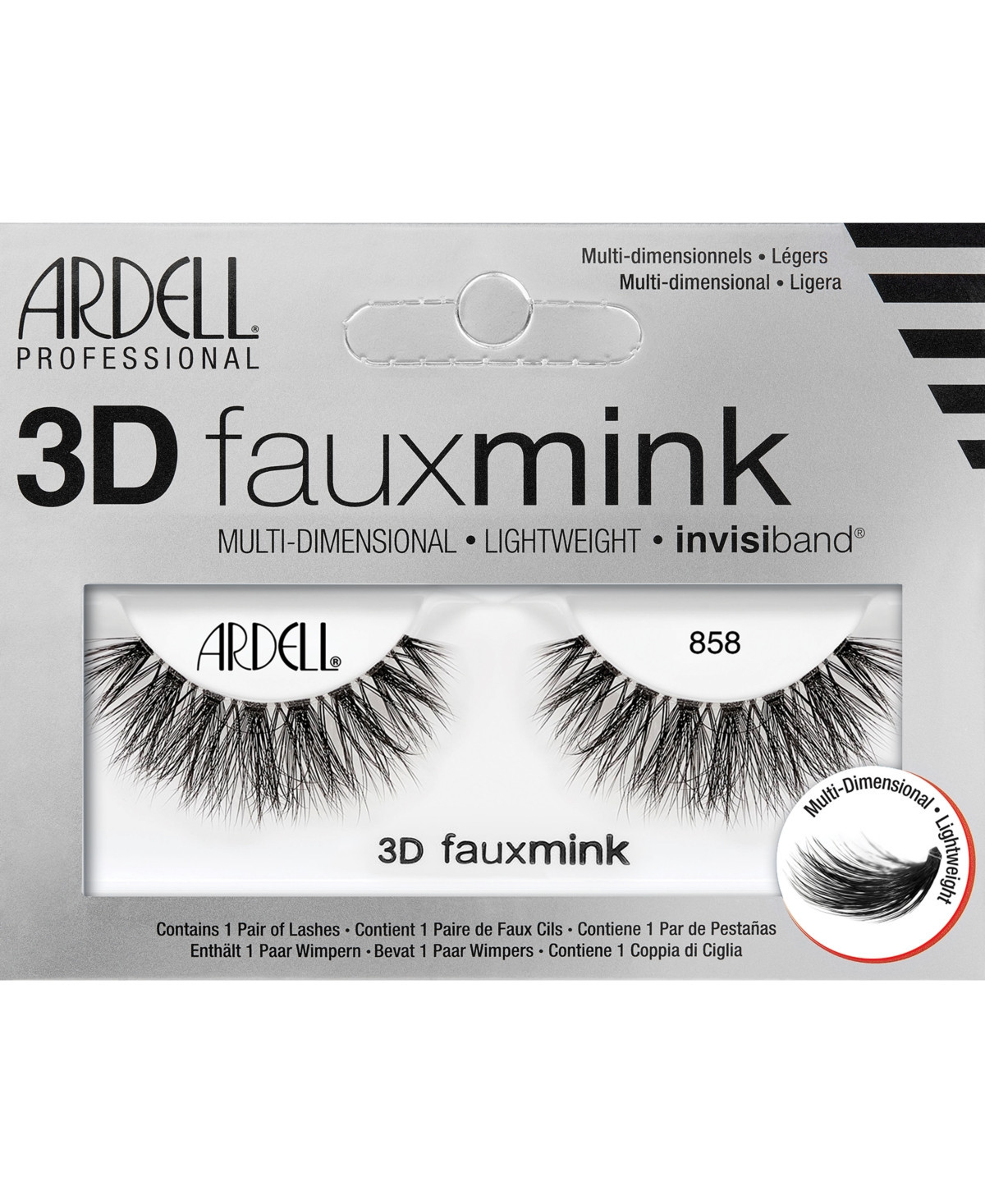 Ardell 3D Faux Mink Lashes #858 | Macy's