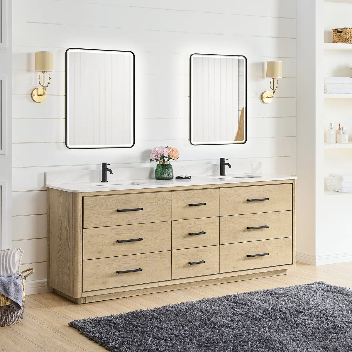 Transform your bathroom into a haven of style and sophistication with our Porto series freestandi... | Wayfair North America