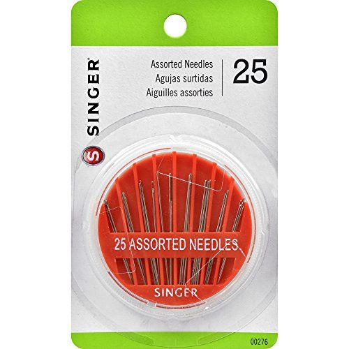 Singer Assorted Hand Needles in Compact, 25-Count | Amazon (US)