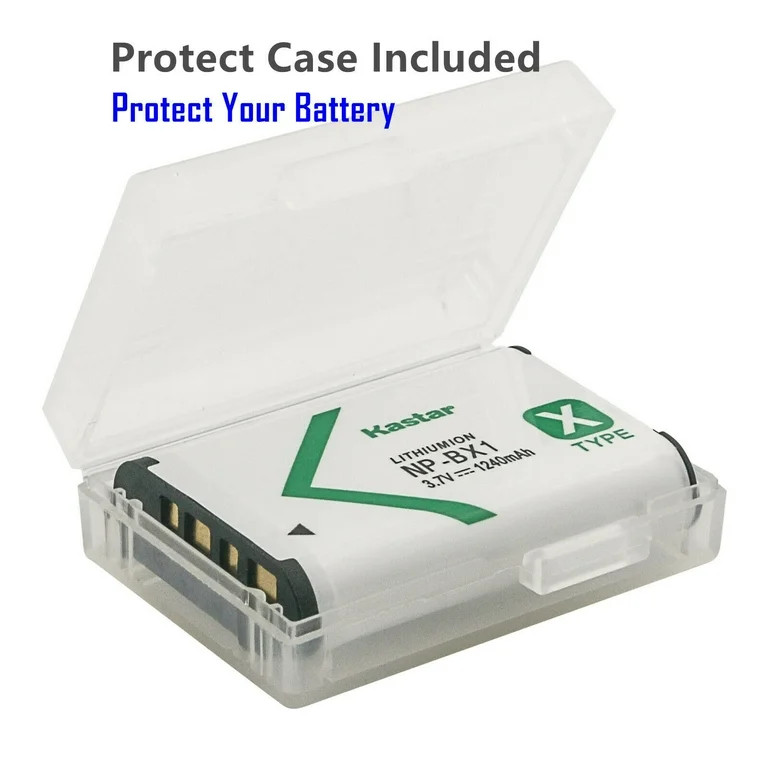 Kastar 3-Pack NP-BX1 Battery Replacement for Sony ZV-1 Vlogging Camera, ZV-1F Vlogging Camera, Ha... | Walmart (US)
