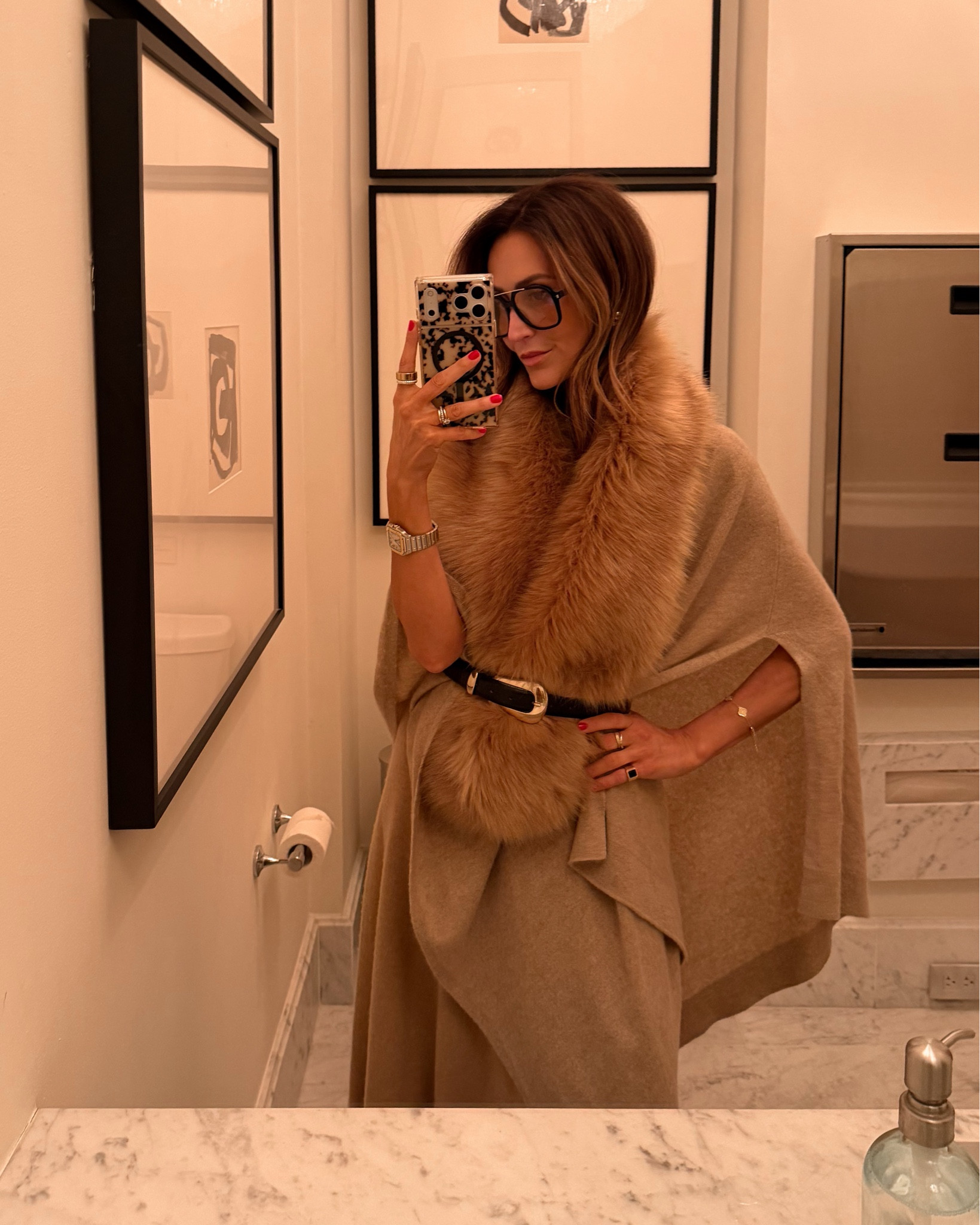 Cashmere and fur layers for a celebratory brunch! 

#LTKOver40 #LTKootd #LTKSeasonal