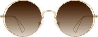 Gold Round Sunglasses #157414 | Zenni Optical | Zenni Optical (US & CA)