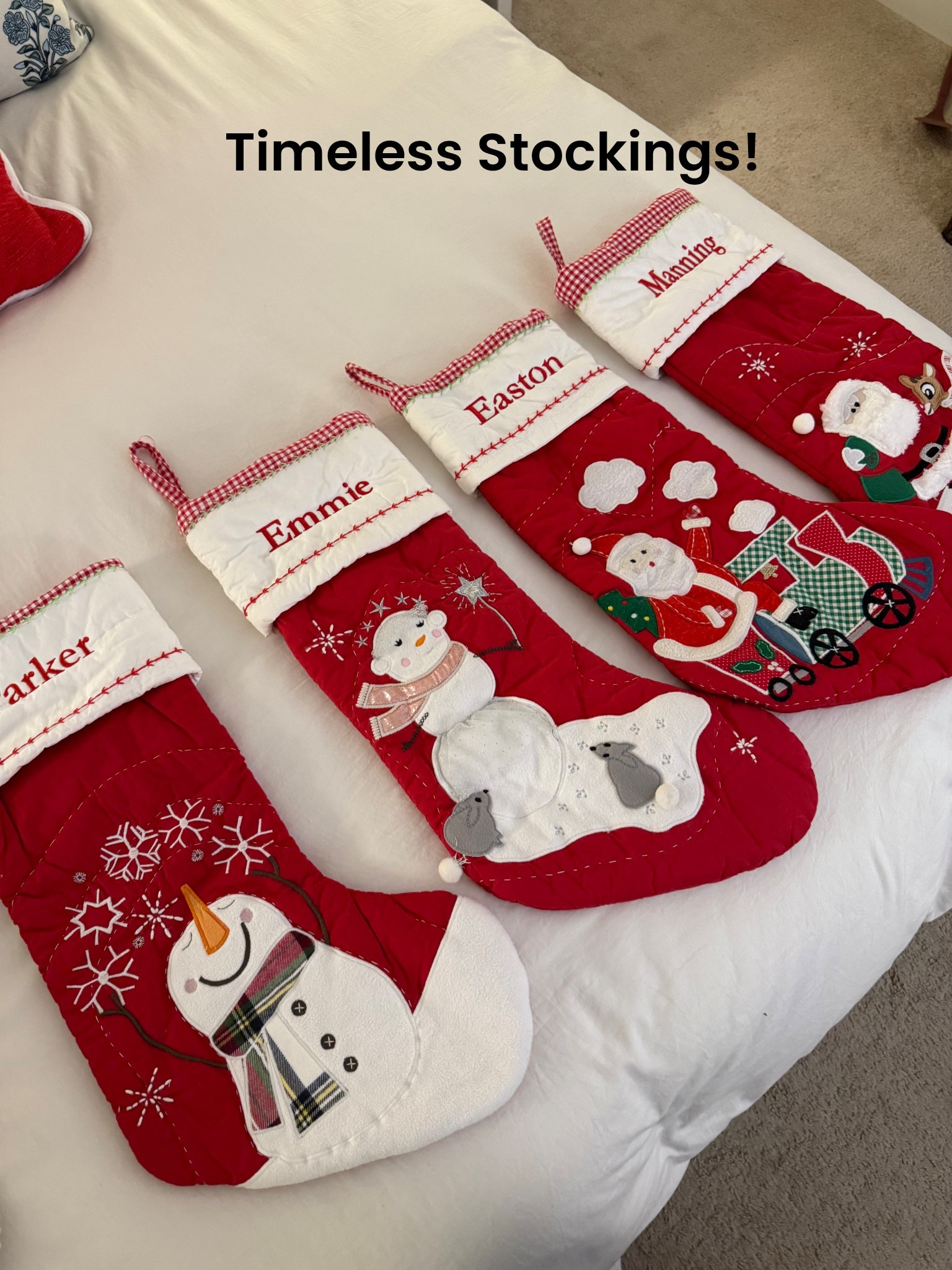 Timeless stockings, Christmas stockings, Christmas decor 

#LTKHome #LTKGiftGuide #LTKHoliday