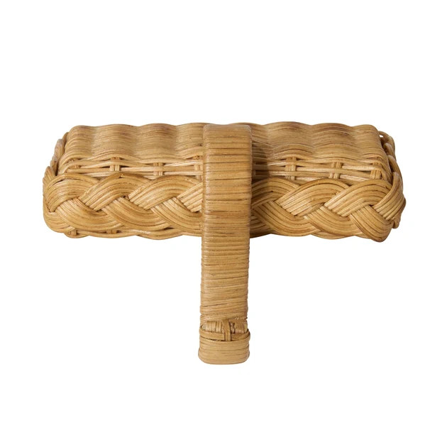 Braided Rattan Stocking Holder - Warm Honey
                  
 {"averageRating":"0","reviewCount... | Cailini Coastal