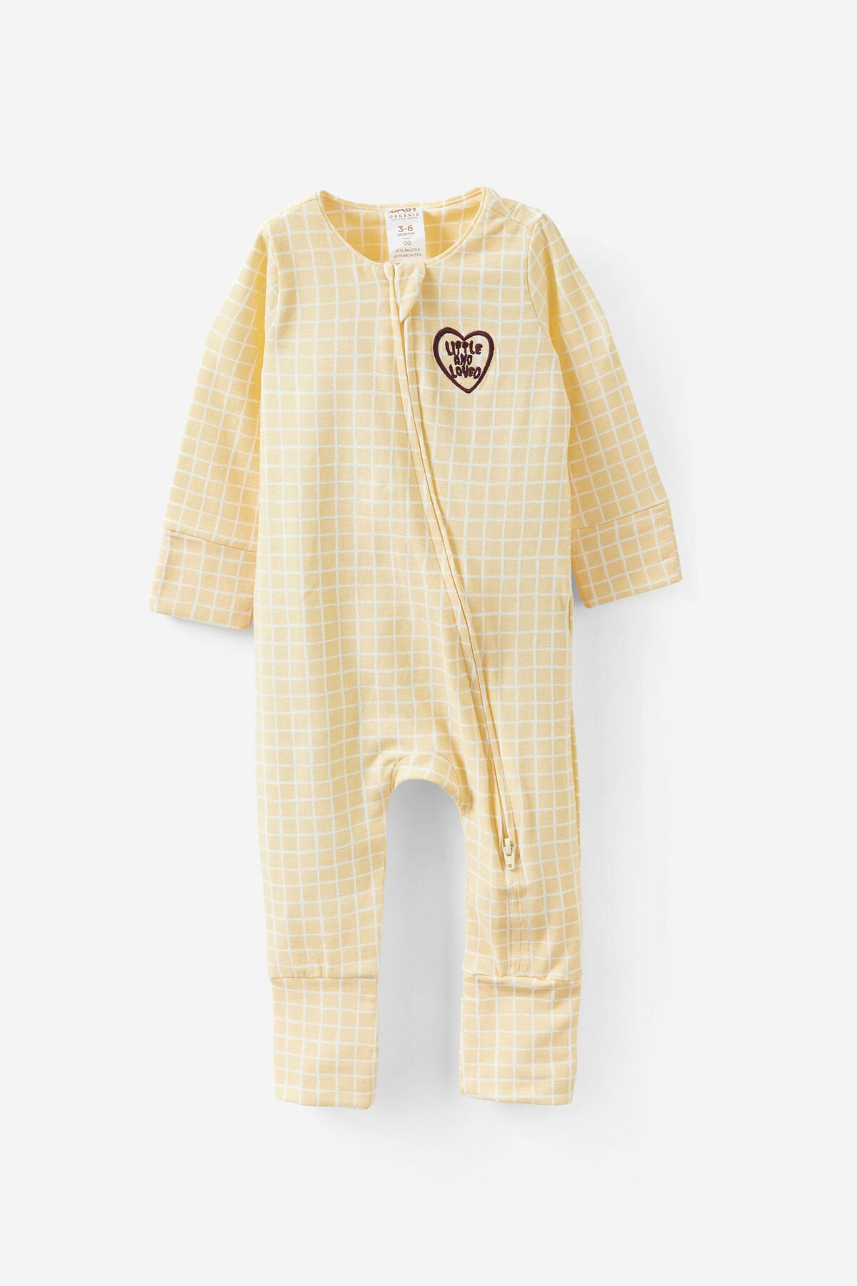 Growie Long Sleeve Zip Romper | Cotton On (ANZ)