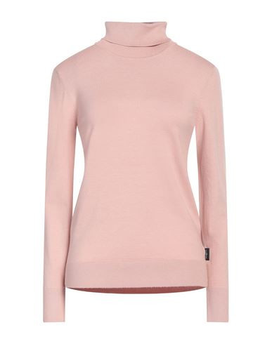 John Richmond Woman Turtleneck Pink Size L Viscose, Polyester, Nylon | YOOX (US)