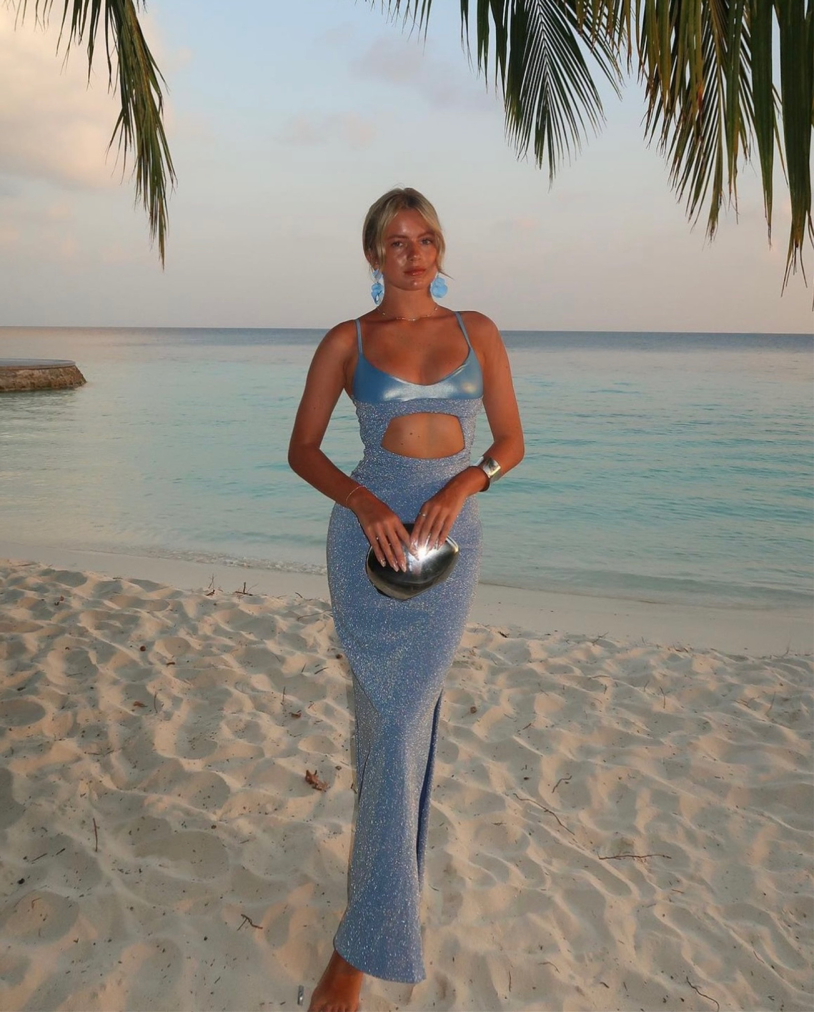 Blue maxi dress, summer outfit, holiday dress, cut out dress, sundress, winter sun, holiday inspiration, evening outfit 

#LTKSeasonal #LTKtravel #LTKstyletip