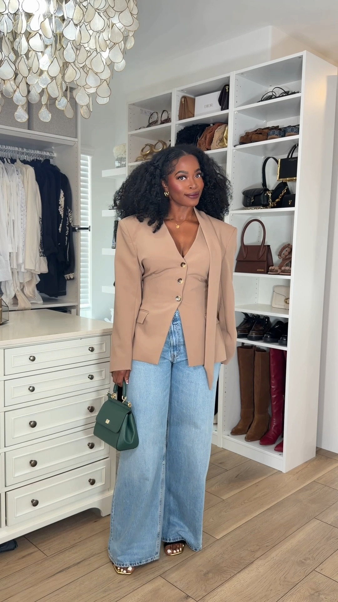 Shop my asos haul 🫶🏾 For reference, I typically wear a size 8 in blazers. The first blazer shown in this reel I purchased in a size 10, and I used the waist cincher to get the perfect fit. I’m a size 30 in jeans! 🤗

#LTKU #LTKMidsize