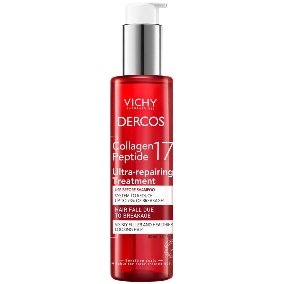 Vichy Dercos Collagen Peptide 17 Ultra-Repairing Treatment (5.07 fl. oz.) | Dermstore
