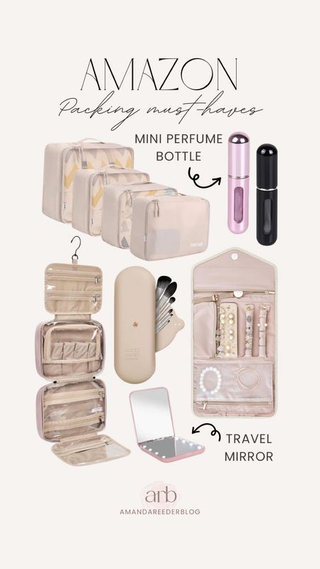 Amazon packing must-haves under $25 ✈️ 

Airport essentials, travel essentials, beauty supplies, travel beauty, beauty holders, travel bags, makeup brush holder, perfume holder, travel mirror, under $50, affordable travel, traveling essentials, jewelry holder, makeup mirror, mini mirror, packing essentials, packing cubes, travel organizers 

#LTKtravel #LTKbeauty #LTKfindsunder50