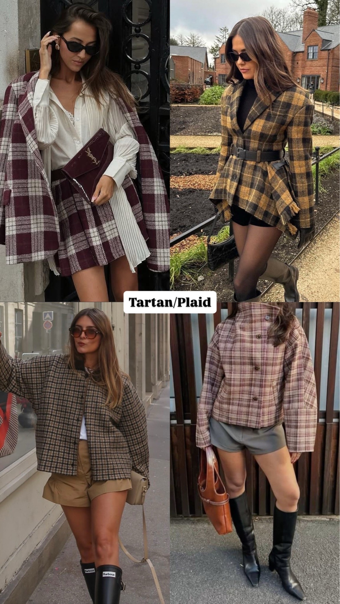 Tartan/Plaid
Plaid is back and better than ever 🍂
#PlaidStyle #FallFashion #FallTrends #LTKStyle

#LTKootd #LTKSaleAlert
