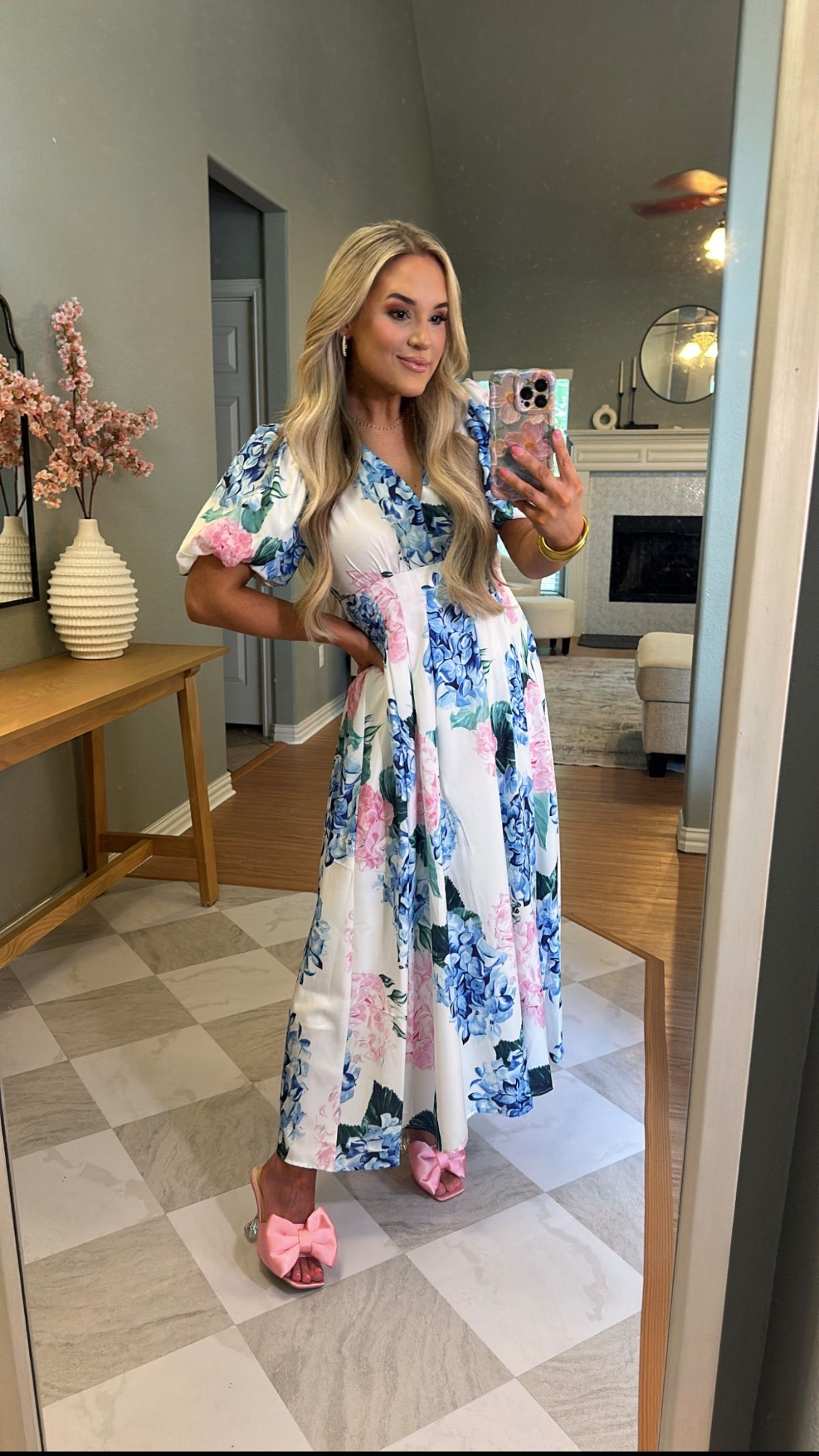 Amazon Easter dress. Amazon finds, Easter dress, maxi dress, baby shower, bridal shower dress. 

#LTKPetite #LTKWedding #LTKootd