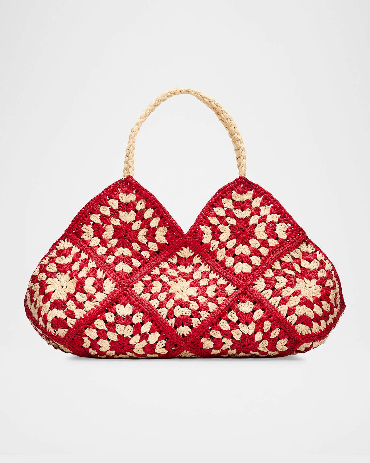 Stormi Woven Raffia Tote Bag | Neiman Marcus
