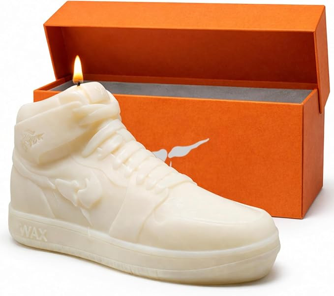 Sneaker Candle in Gift Box - Air Wax - Birthday Gifts for Teenage Boys - Hypebeast Gifts for Snea... | Amazon (US)