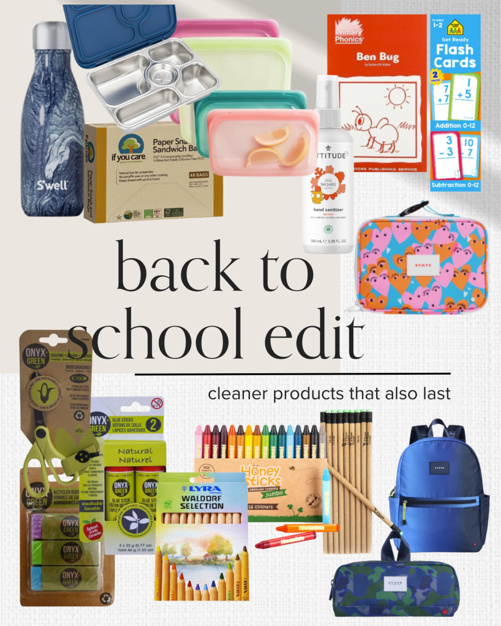 My favorite back to school lunch and supply items that are “cleaner” and function well for what my kids need daily… and that can take a beating throughout the school year. Happy BTS!

#LTKBacktoSchool #LTKSeasonal #LTKkids