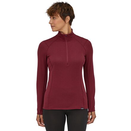 Patagonia Capilene Thermal Weight Zip-Neck Hooded Top - Women's | Backcountry