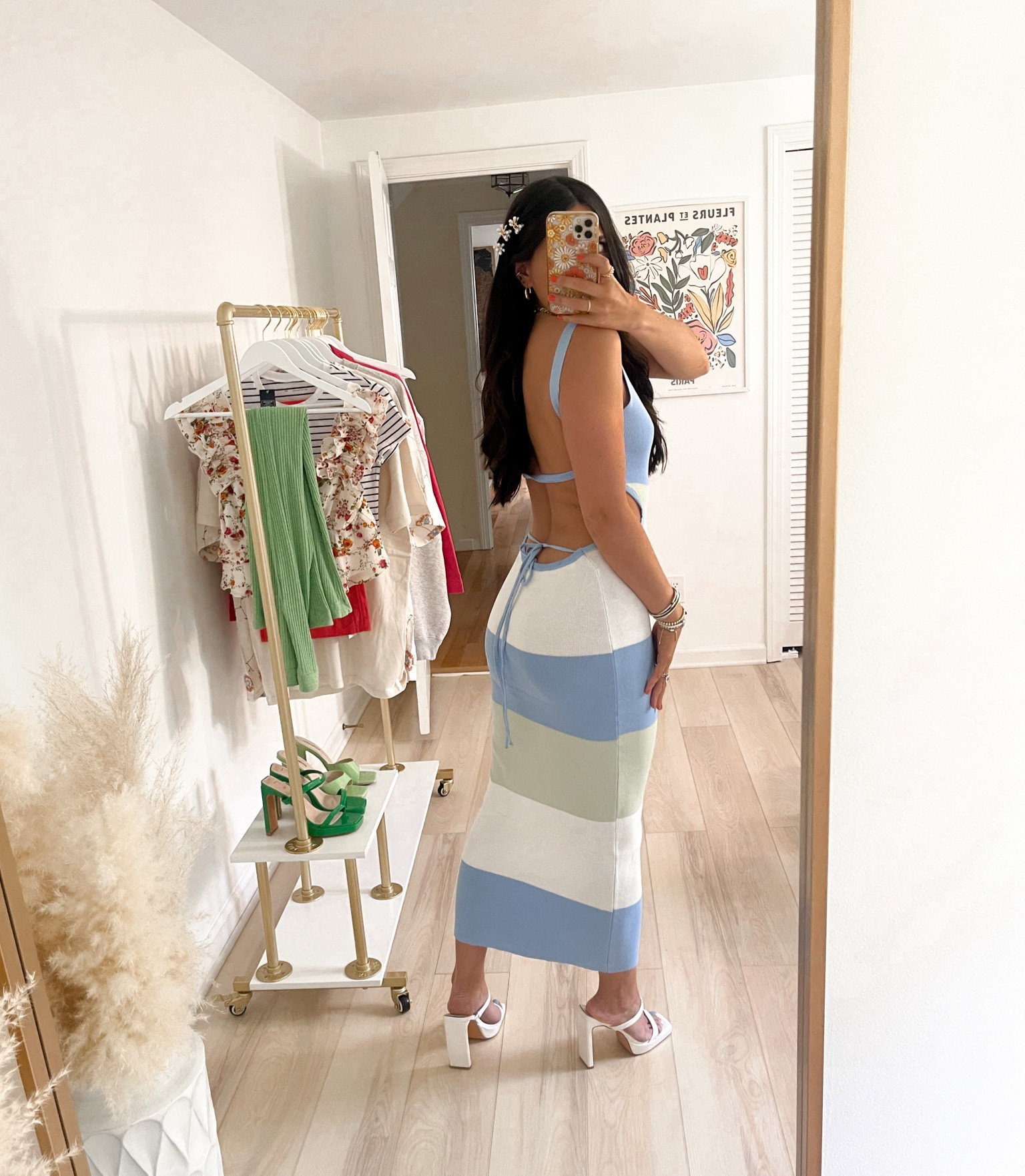 Amazon backless crochet striped maxi dress… runs TTS wearing a small 

#LTKFind #LTKstyletip #LTKunder50