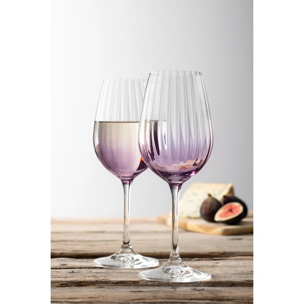 Ivy Bronx Ethier 2 - Piece 14oz. Glass All Purpose Wine Glass Glassware Set | Wayfair North America