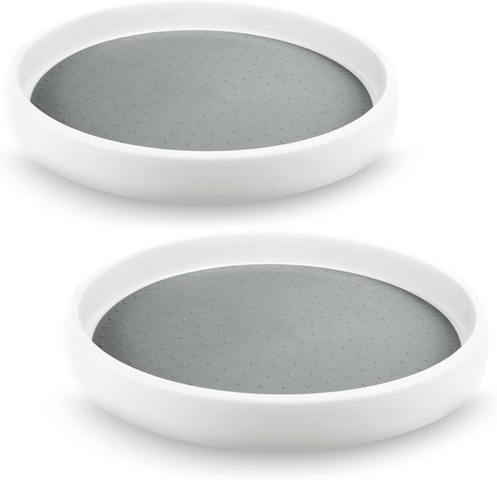 VOLCANOES CLUB 10 Inch Rotating Lazy Susan Organizer - Non-Skid Lazy Susan Turntable for Spice Rack  | Amazon (US)
