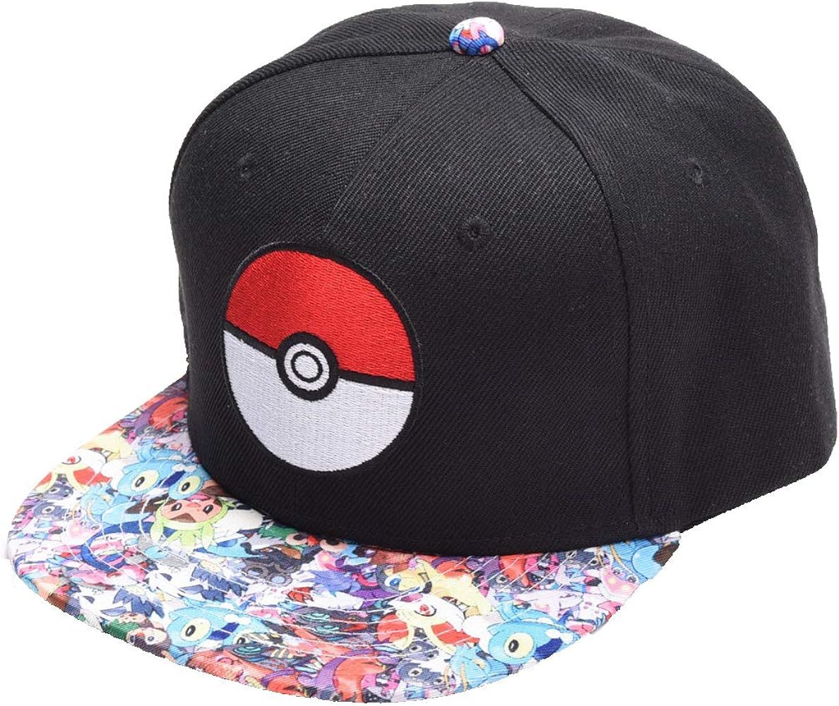 Youth Hat for Boys Black Snapback Hat for Girls Kids Flat Bill Hat (Black) | Amazon (US)