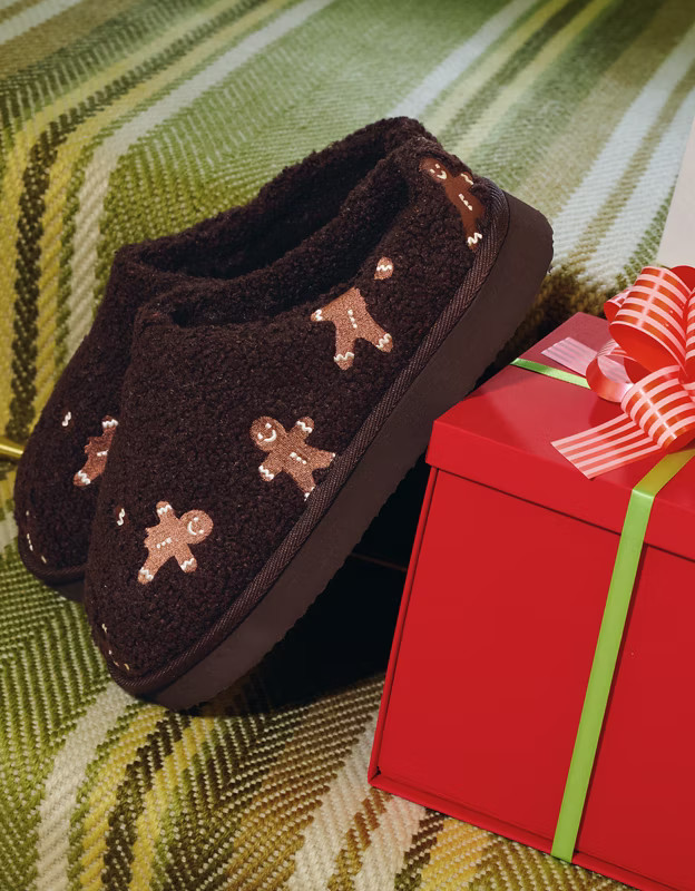 Aerie Embroidered Slippers | Aerie