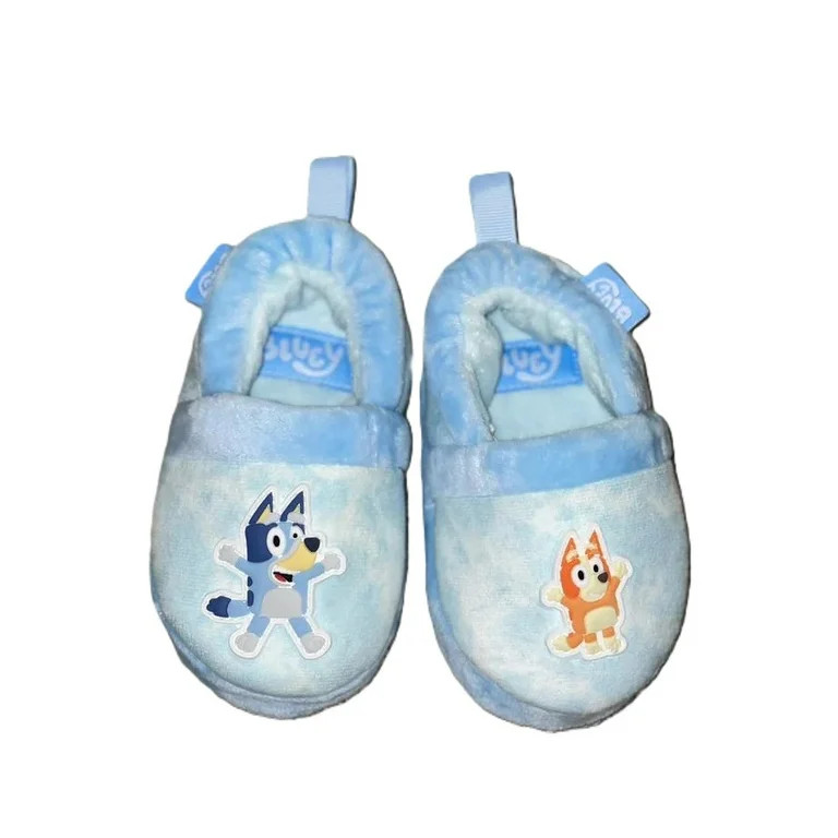 Disney Bluey Slippers - Blue, Small | Walmart (US)