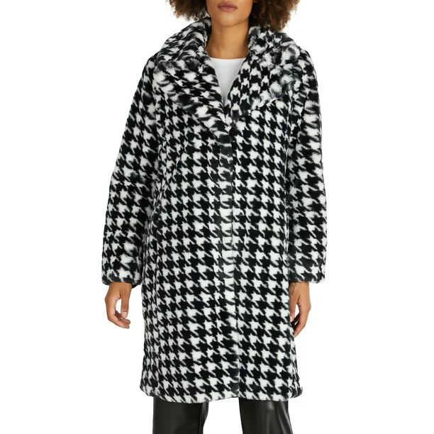 NVLT Women's Faux Fur Coat - Walmart.com | Walmart (US)