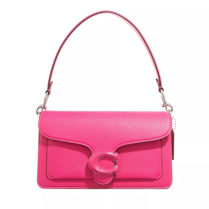 Coach Polished Pebble Leather Covered C Closure Tabby Sh lh/dragonfruit | Crossbody Bag | Fashionette (DE)
