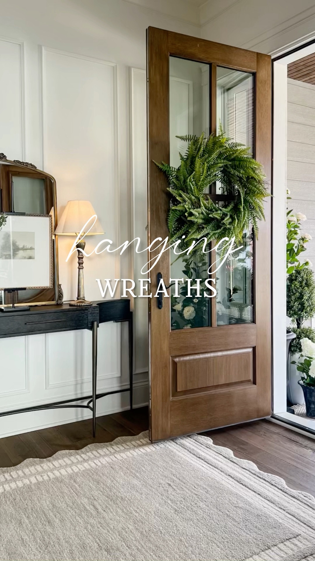  It’s door wreath season! This fern wreath has been a favorite of mine for several years. You could also use a hanging basket on your door. I’ve linked options for both spring wreaths and door baskets  

 

#LTKSaleAlert #LTKHome #LTKSeasonal
