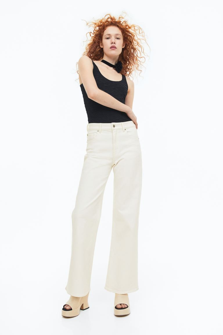 Wide High Jeans | H&M (UK, MY, IN, SG, PH, TW, HK)