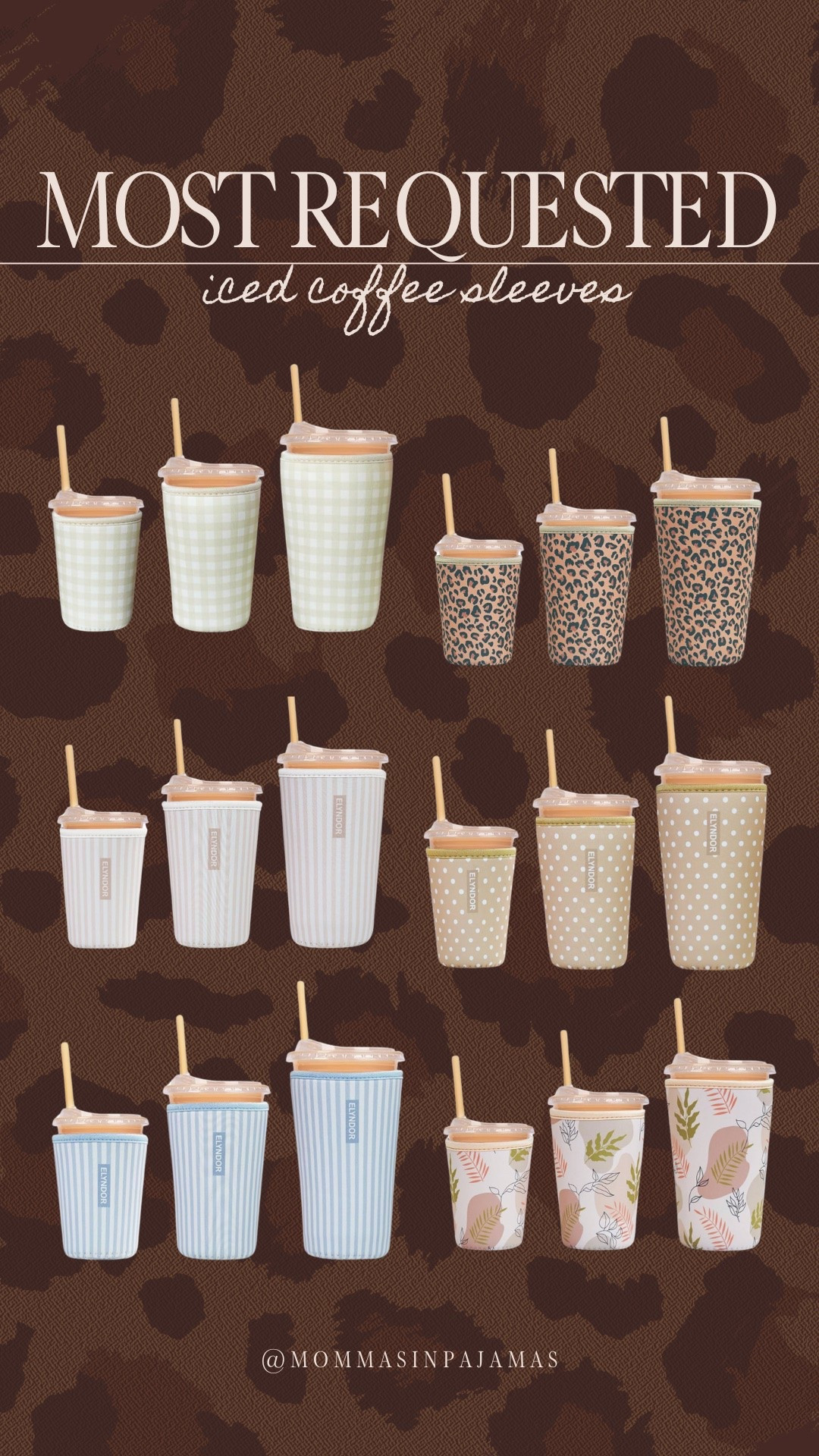 One of my most requested items lately is an insulated iced coffee sleeve. I use these all the time (I love my iced coffee) and the prints on these are all so freaking cute. There is something about a cute cup that makes drinking your coffee like a treat. These make you feel like you got a drink from the cute coffee shop down the street. 
Coffee must haves, at home coffee bar

#LTKfoodie #LTKSeasonal