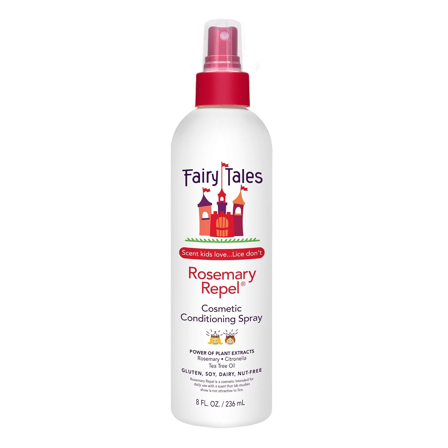 Fairy Tales Rosemary Repel Daily Kid Conditioning Spray- Conditioning Lice Spray for Kids for Lice Prevention, 8 Fl. Oz (Pack of 1) | Amazon (US)