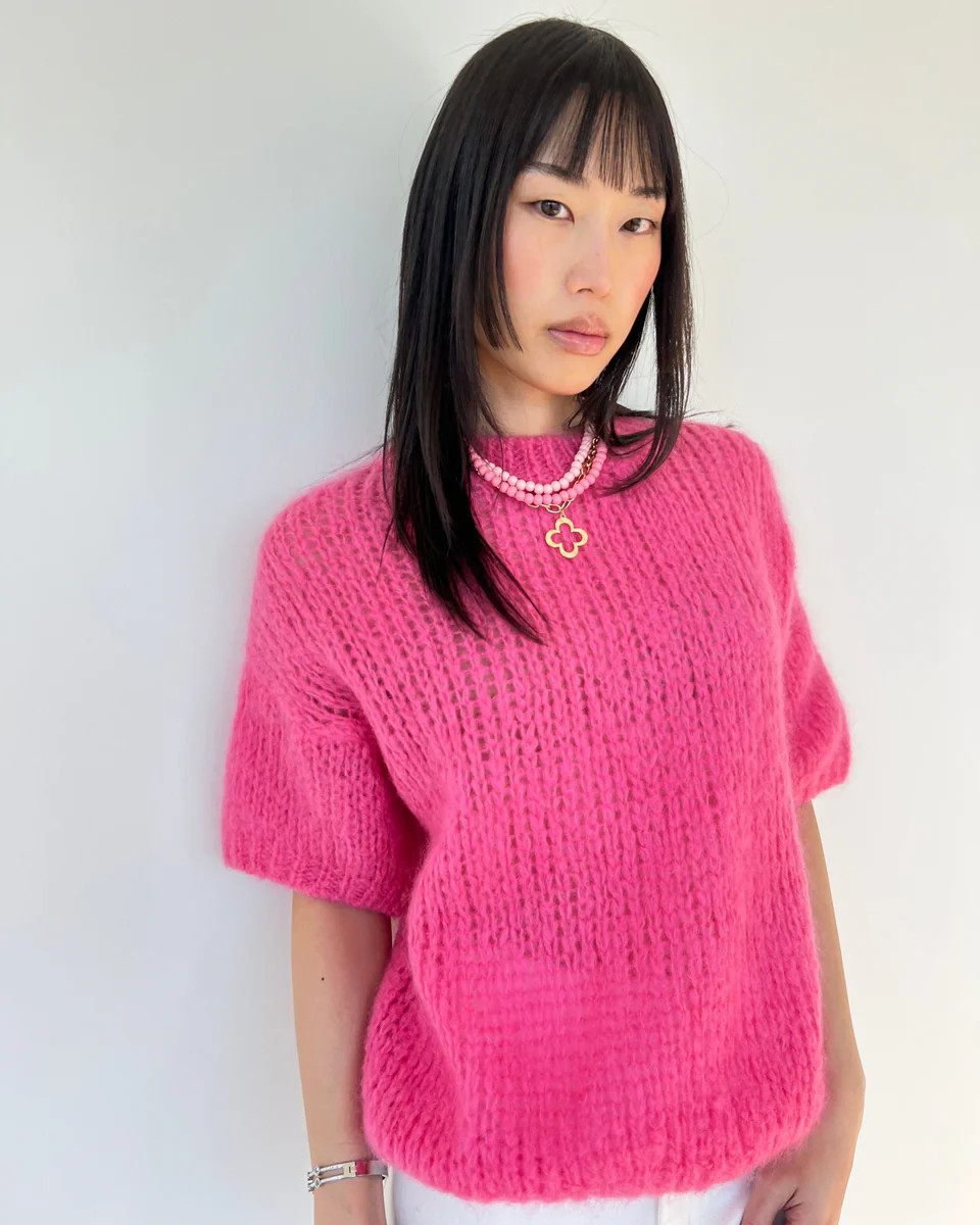 Clover Pendant Layered Wooden Beaded Necklace | Benaar La