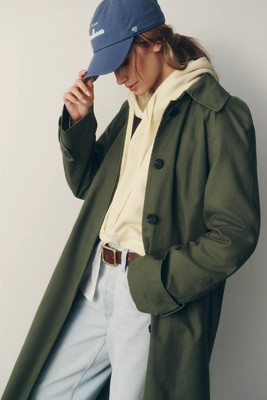 Long Trench Coat Jacket | Anthropologie (US)