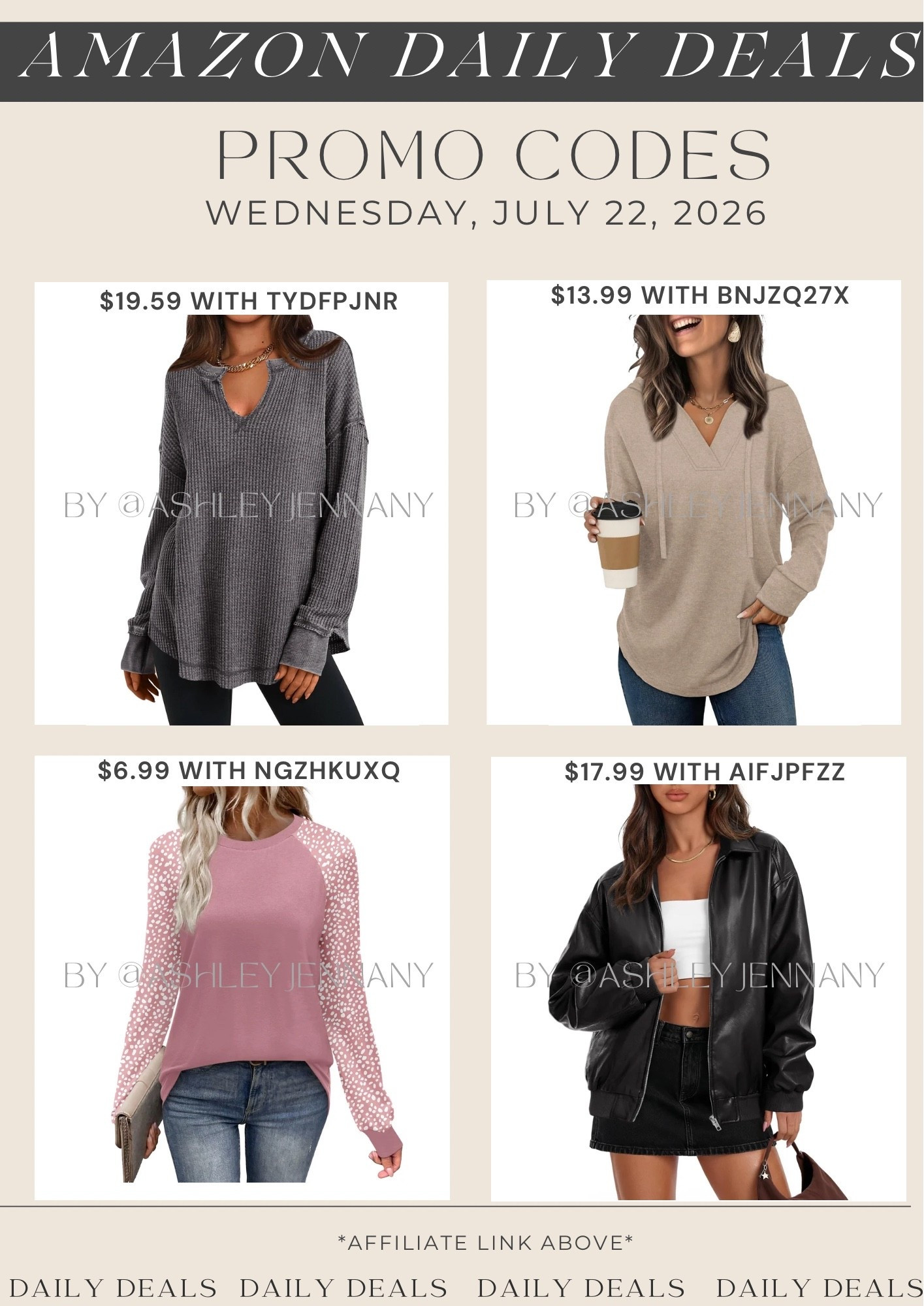 Amazon deals

#LTKSeasonal #LTKMidsize #LTKSaleAlert