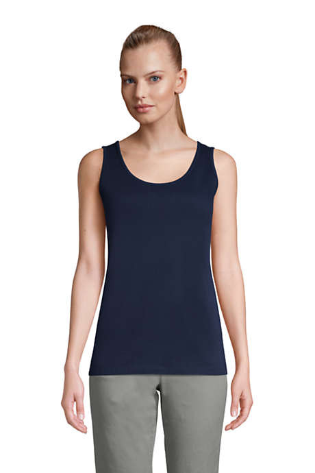 Women's Cotton Tank Top | Lands' End (US)
